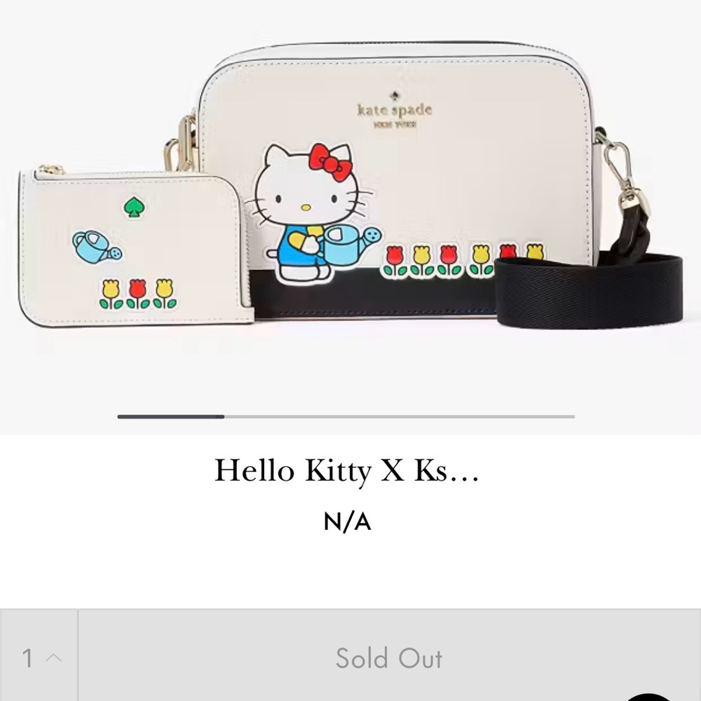 BNWT Kate Spade x Hello Kitty